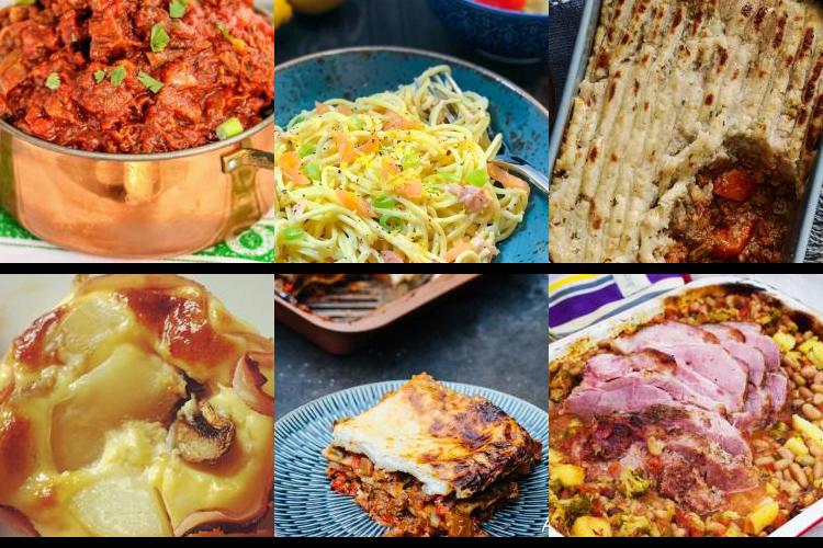 Evening Meal Plan - Week Commencing 19/07/2021