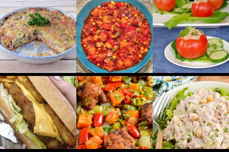 Evening Meal Plan - Week Commencing 28/06/2021