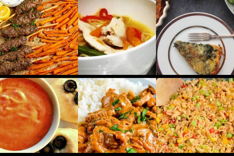 Evening Meal Plan - Week Commencing 29/08/2022