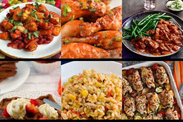 Evening Meal Plan - Week Commencing 01/06/2020