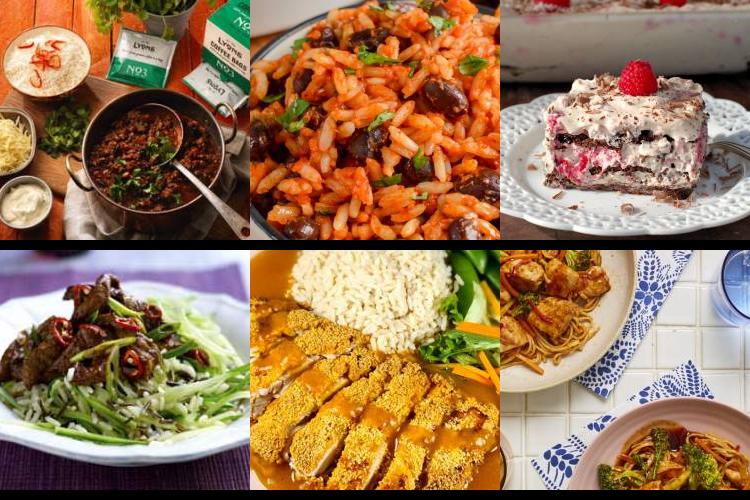 Evening Meal Plan - Week Commencing 16/05/2022