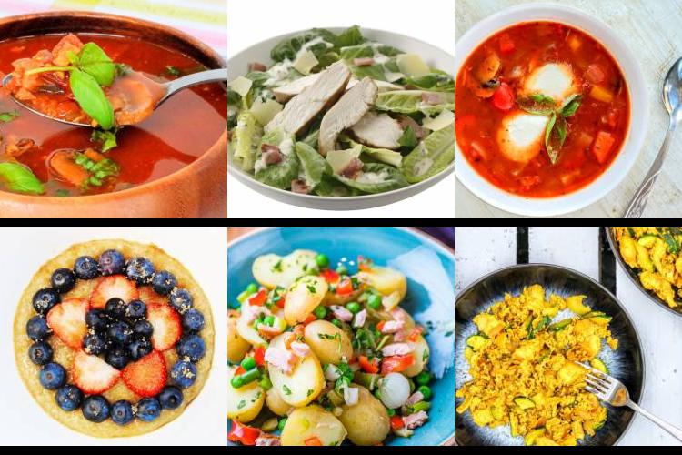 Evening Meal Plan - Week Commencing 28/06/2021