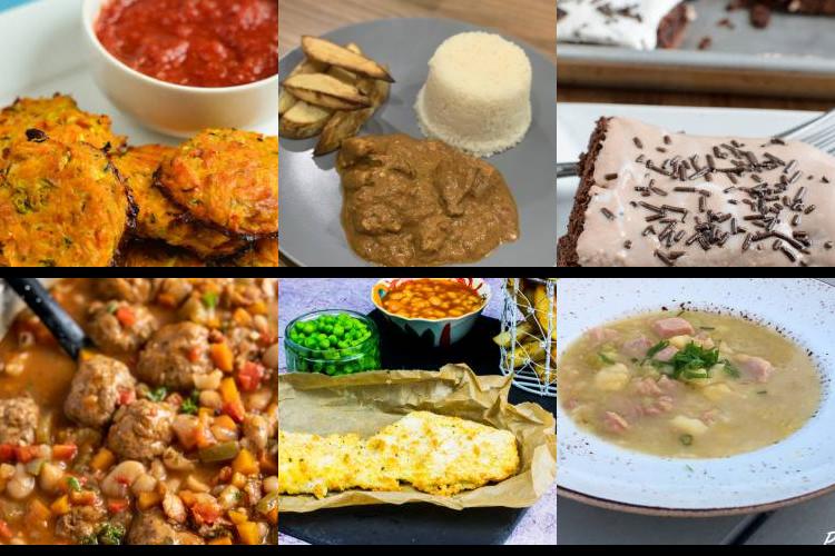 Evening Meal Plan - Week Commencing 26/04/2021
