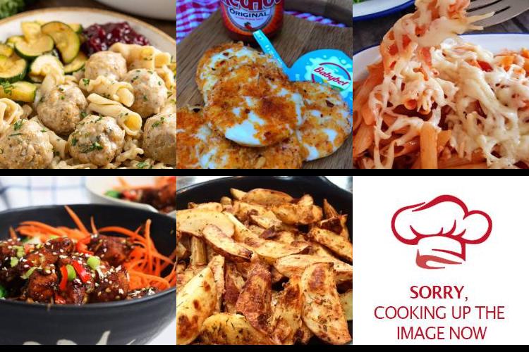 Evening Meal Plan - Week Commencing 25/07/2022