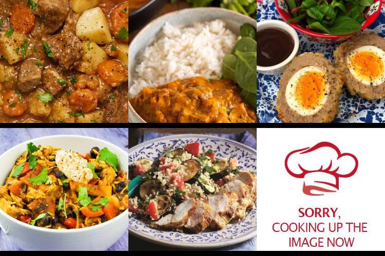 Evening Meal Plan - Week Commencing 25/04/2022