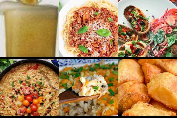 Evening Meal Plan - Week Commencing 21/06/2021
