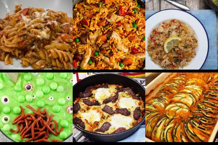 Evening Meal Plan - Week Commencing 12/07/2021