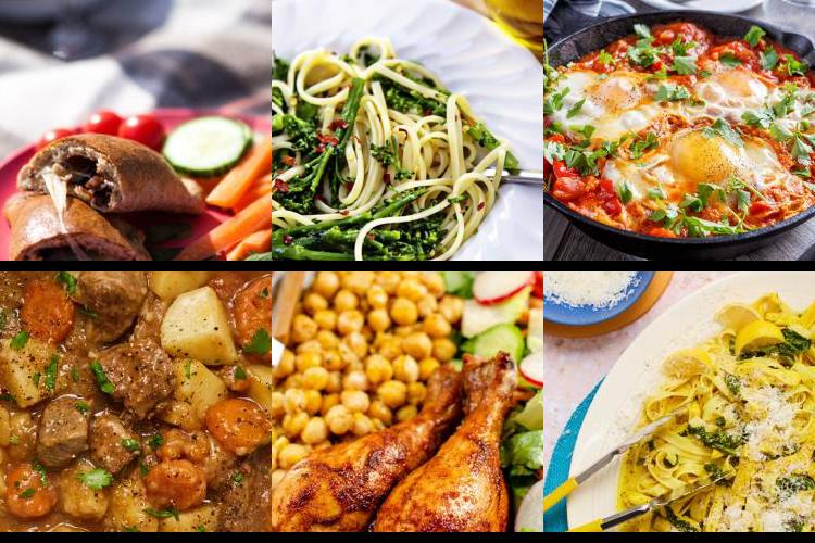 Evening Meal Plan - Week Commencing 23/01/2023