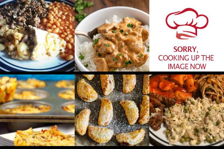 Evening Meal Plan - Week Commencing 09/08/2021