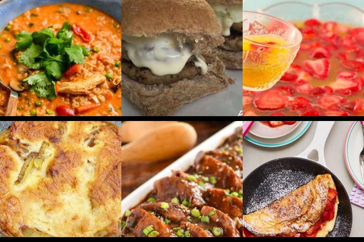 Evening Meal Plan - Week Commencing 25/04/2022