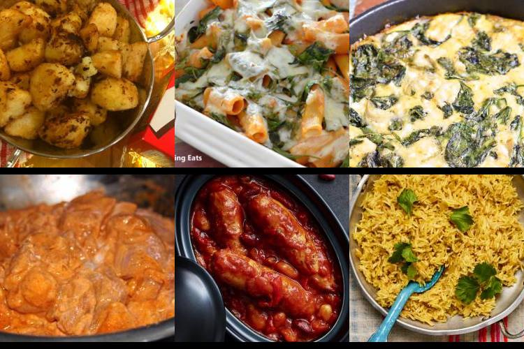 Evening Meal Plan - Week Commencing 26/09/2022