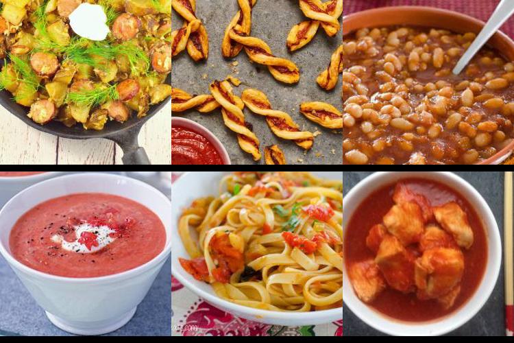 Evening Meal Plan - Week Commencing 24/05/2021