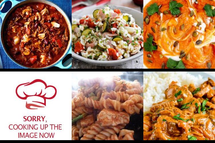 Evening Meal Plan - Week Commencing 10/10/2022