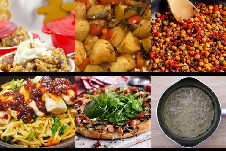 Evening Meal Plan - Week Commencing 12/12/2022