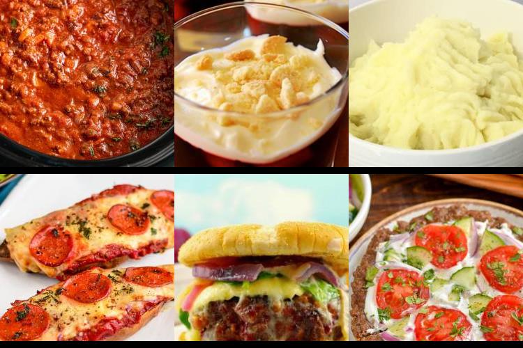 Evening Meal Plan - Week Commencing 25/04/2022