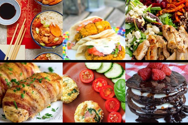 Evening Meal Plan - Week Commencing 04/07/2022