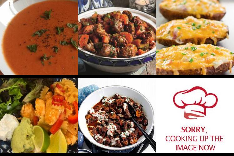 Evening Meal Plan - Week Commencing 09/08/2021
