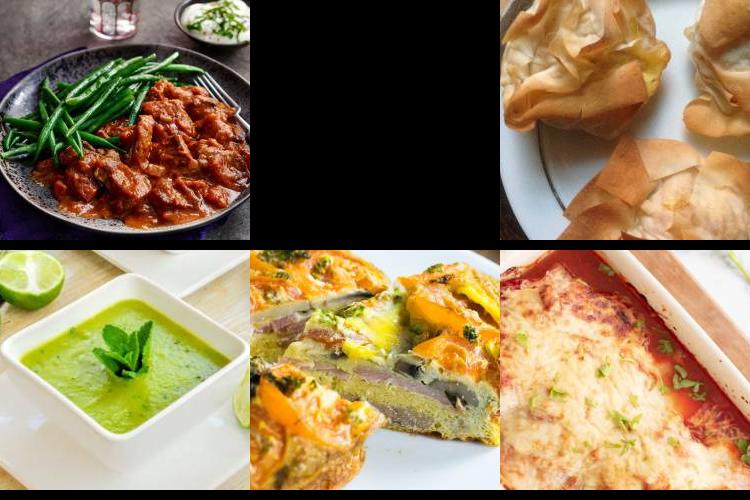 Evening Meal Plan - Week Commencing 14/06/2021