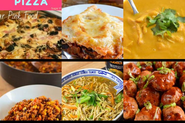 Evening Meal Plan - Week Commencing 19/07/2021
