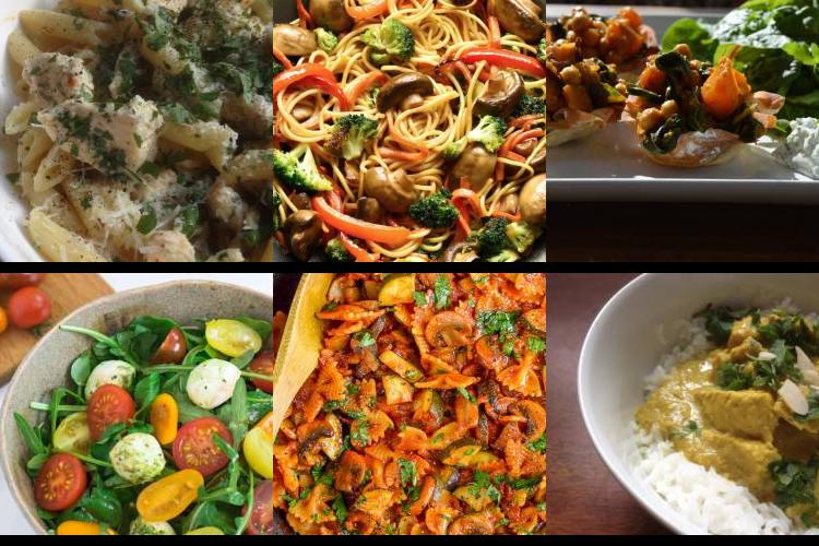 Evening Meal Plan - Week Commencing 27/06/2022