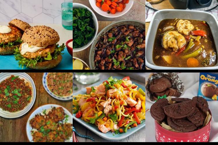 Evening Meal Plan - Week Commencing 16/01/2023