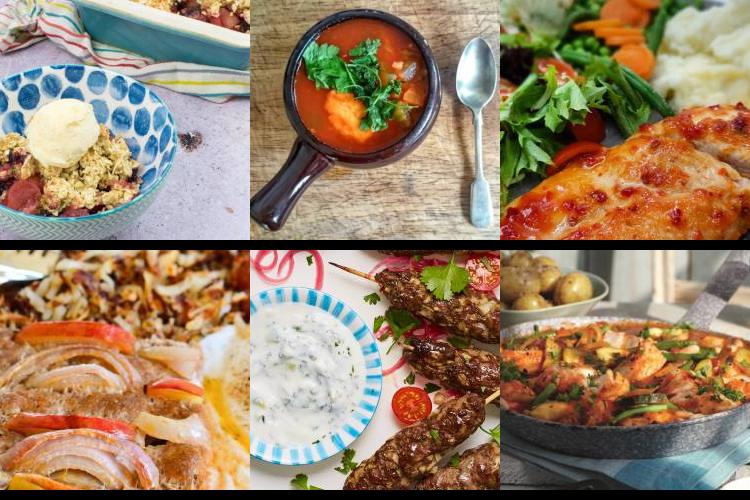 Evening Meal Plan - Week Commencing 23/05/2022