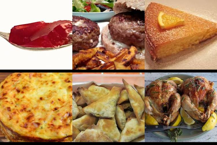 Evening Meal Plan - Week Commencing 26/12/2022