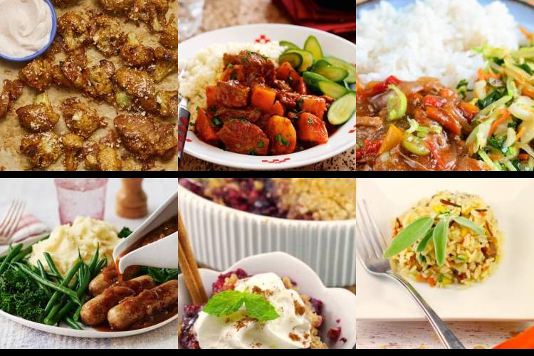 Evening Meal Plan - Week Commencing 14/11/2022