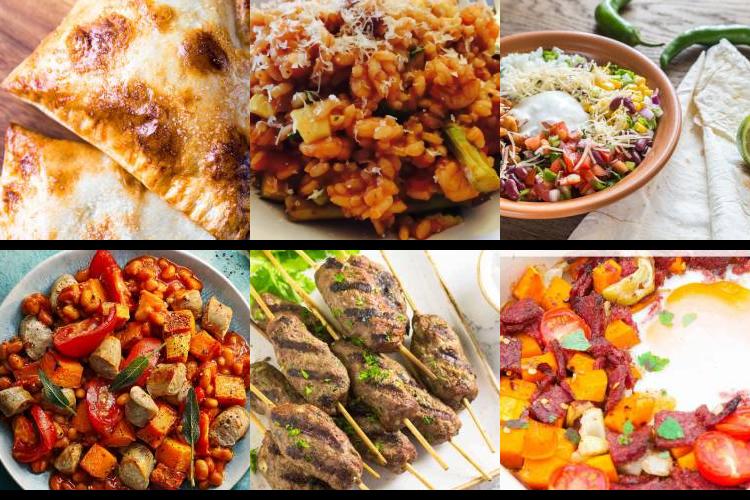 Evening Meal Plan - Week Commencing 02/08/2021