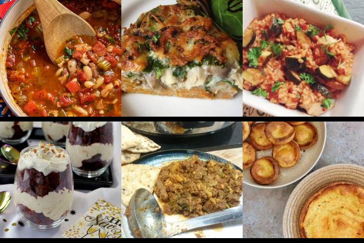 Evening Meal Plan - Week Commencing 26/07/2021