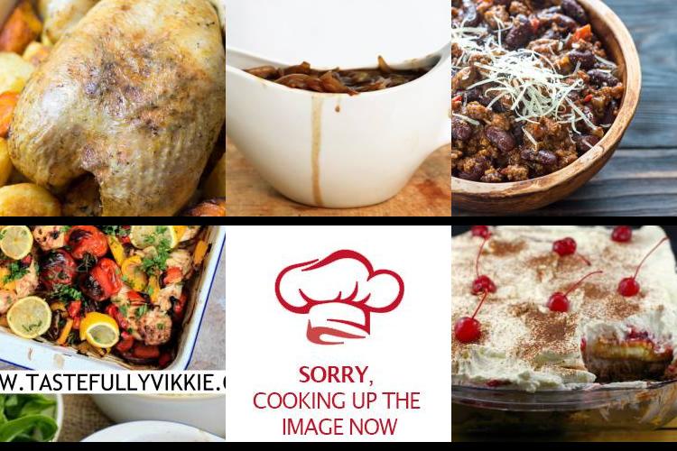 Evening Meal Plan - Week Commencing 23/05/2022