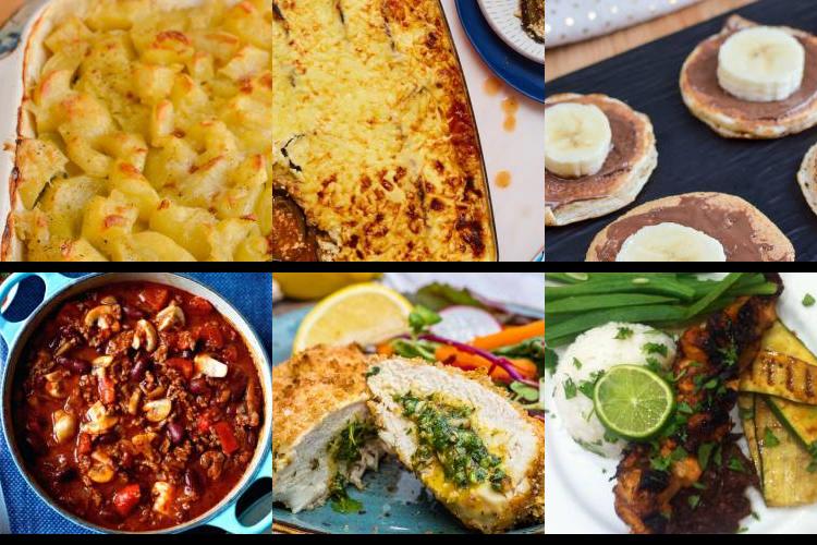 Evening Meal Plan - Week Commencing 31/05/2021