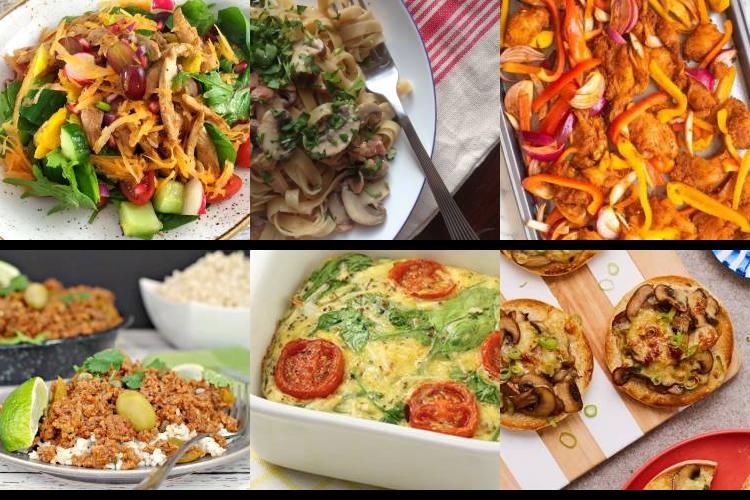 Evening Meal Plan - Week Commencing 01/08/2022