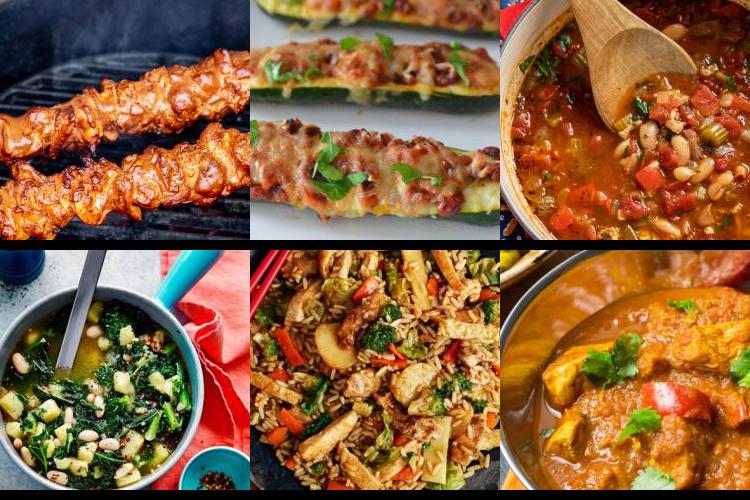 Evening Meal Plan - Week Commencing 26/04/2021