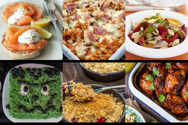 Evening Meal Plan - Week Commencing 10/10/2022