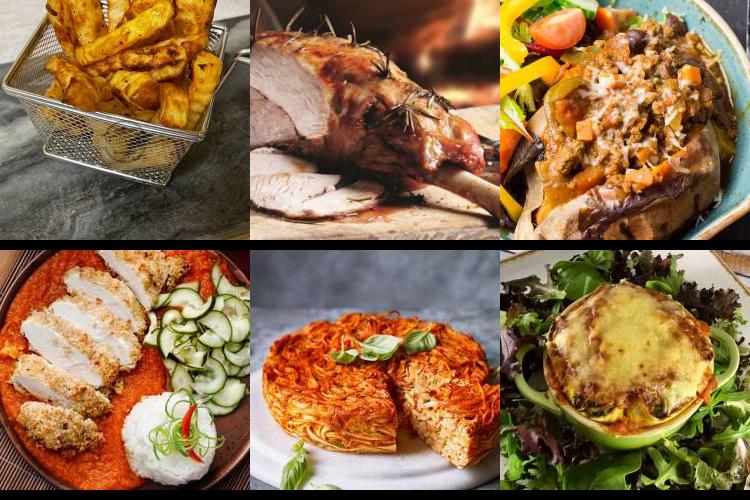 Evening Meal Plan - Week Commencing 25/07/2022