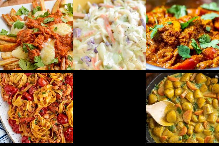 Evening Meal Plan - Week Commencing 09/08/2021
