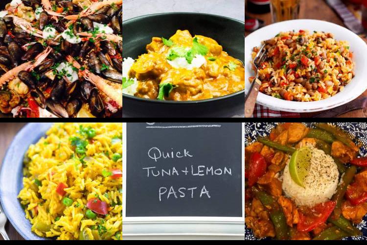 Evening Meal Plan - Week Commencing 12/07/2021