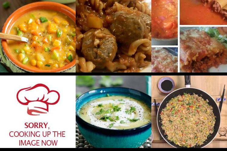 Evening Meal Plan - Week Commencing 26/07/2021