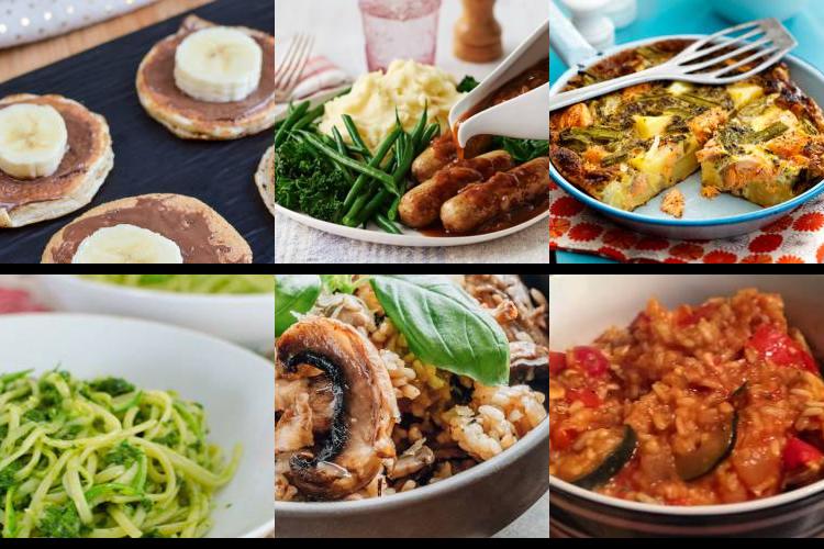Evening Meal Plan - Week Commencing 10/05/2021