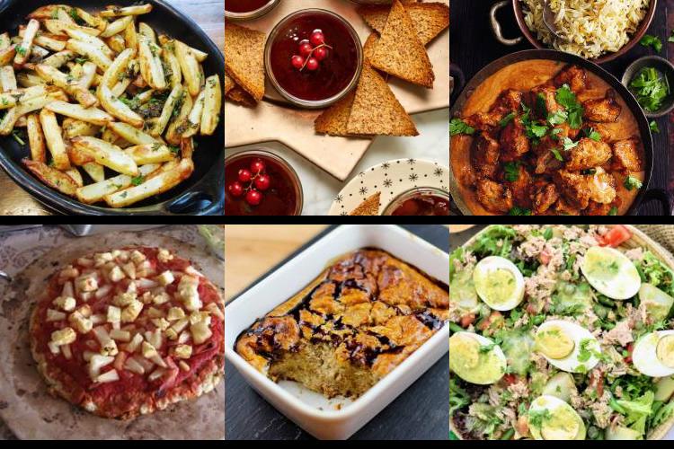 Evening Meal Plan - Week Commencing 21/06/2021