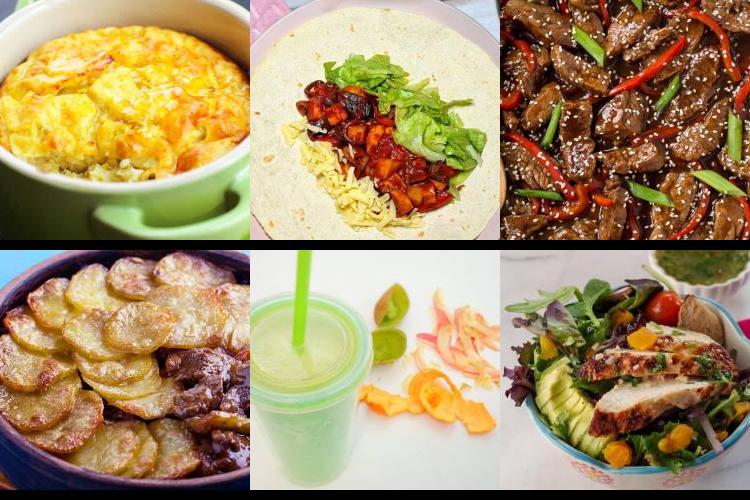 Evening Meal Plan - Week Commencing 25/04/2022