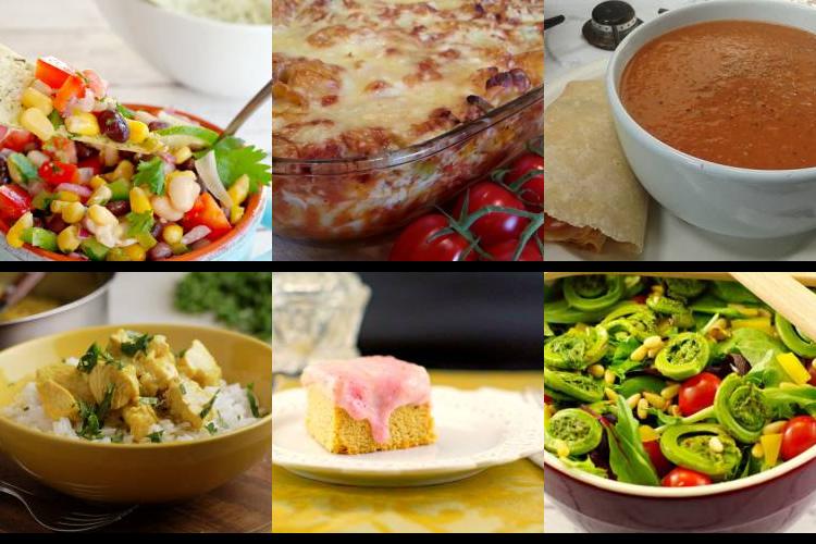 Evening Meal Plan - Week Commencing 16/08/2021