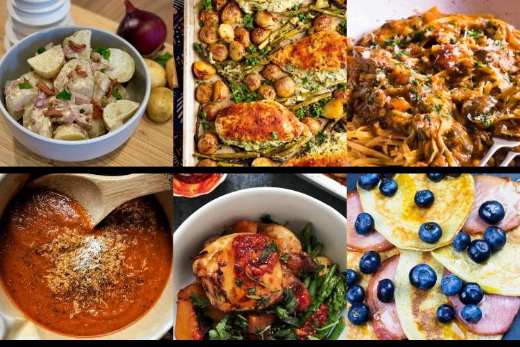 Evening Meal Plan - Week Commencing 18/04/2022