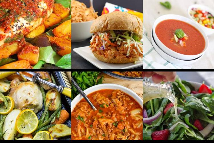 Evening Meal Plan - Week Commencing 11/07/2022