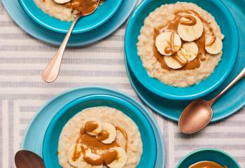 Biscoff And Banana Porridge