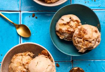 Biscoff Swirl Ice Cream