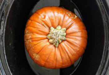 How To Easily Cook A Whole Pumpkin In The Slow Cooker