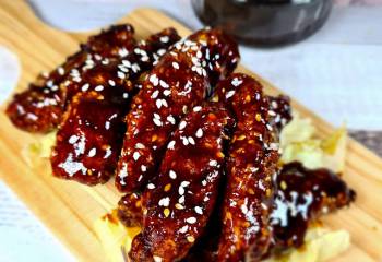 Sticky Sesame Chicken Strips | Tgis Fakeaway Recipe | Slimming Friendly