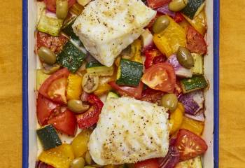 Baked Cod Provencal